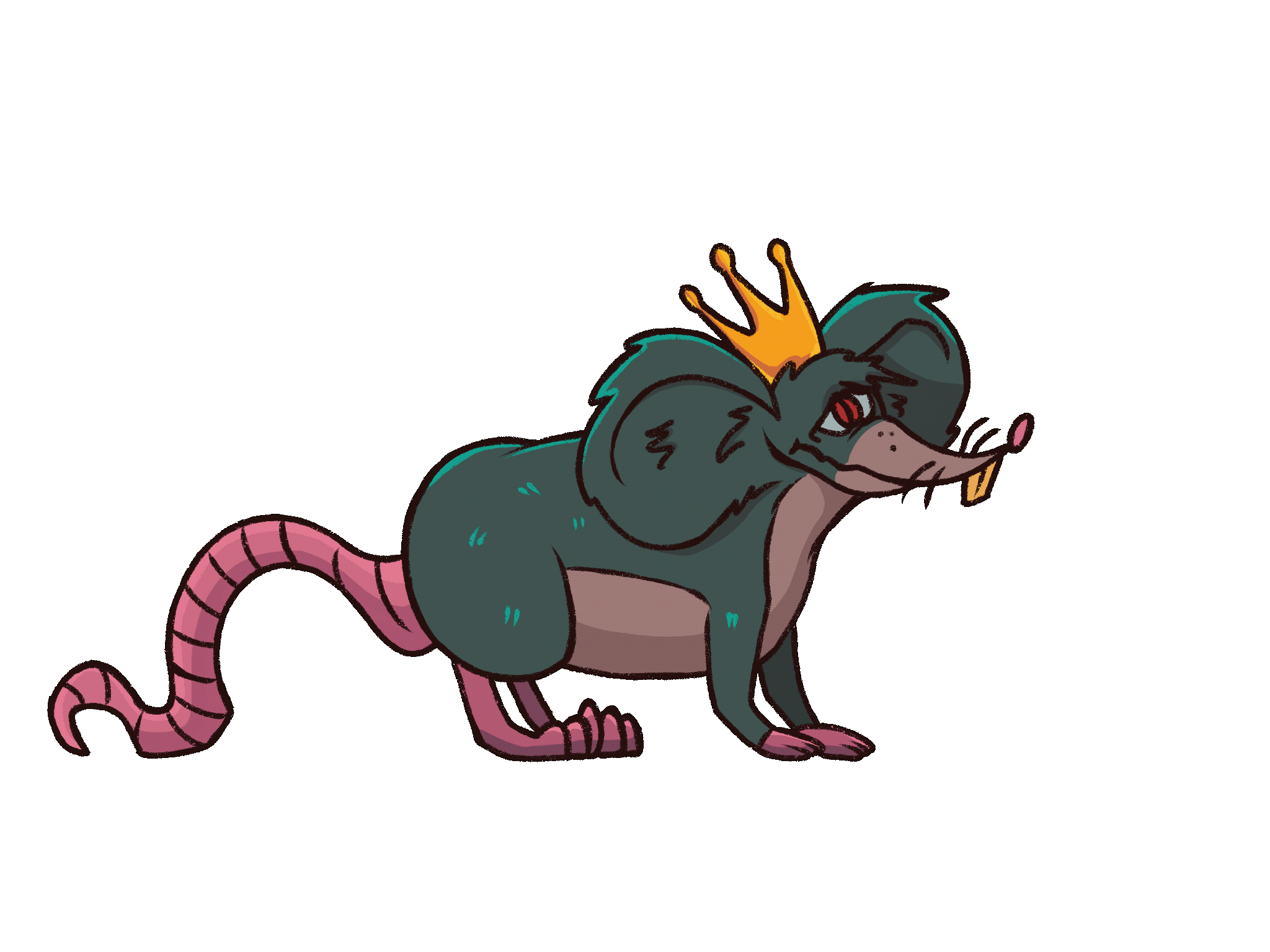 Cheddar death animation.