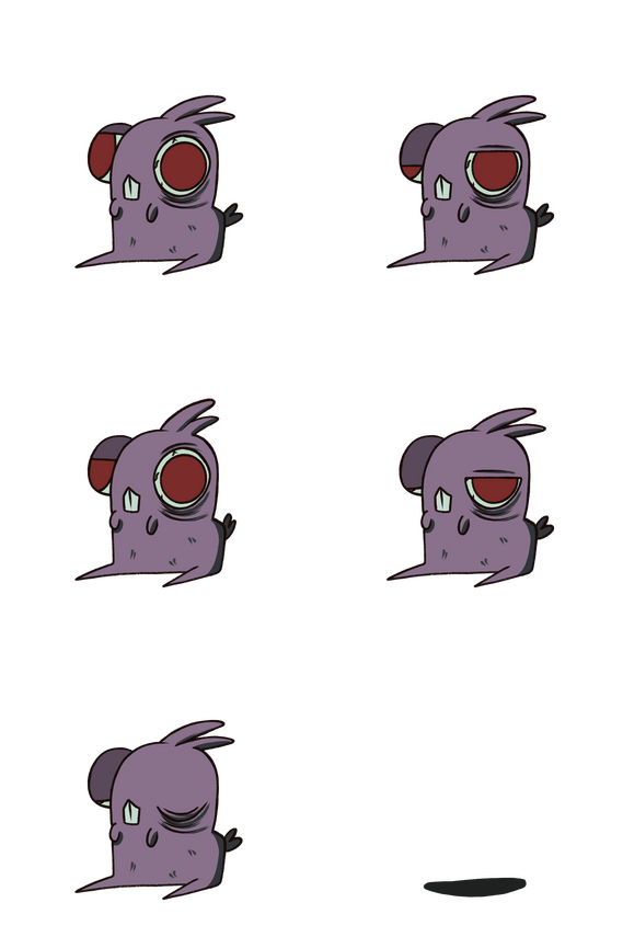 Big B idle spritesheet.