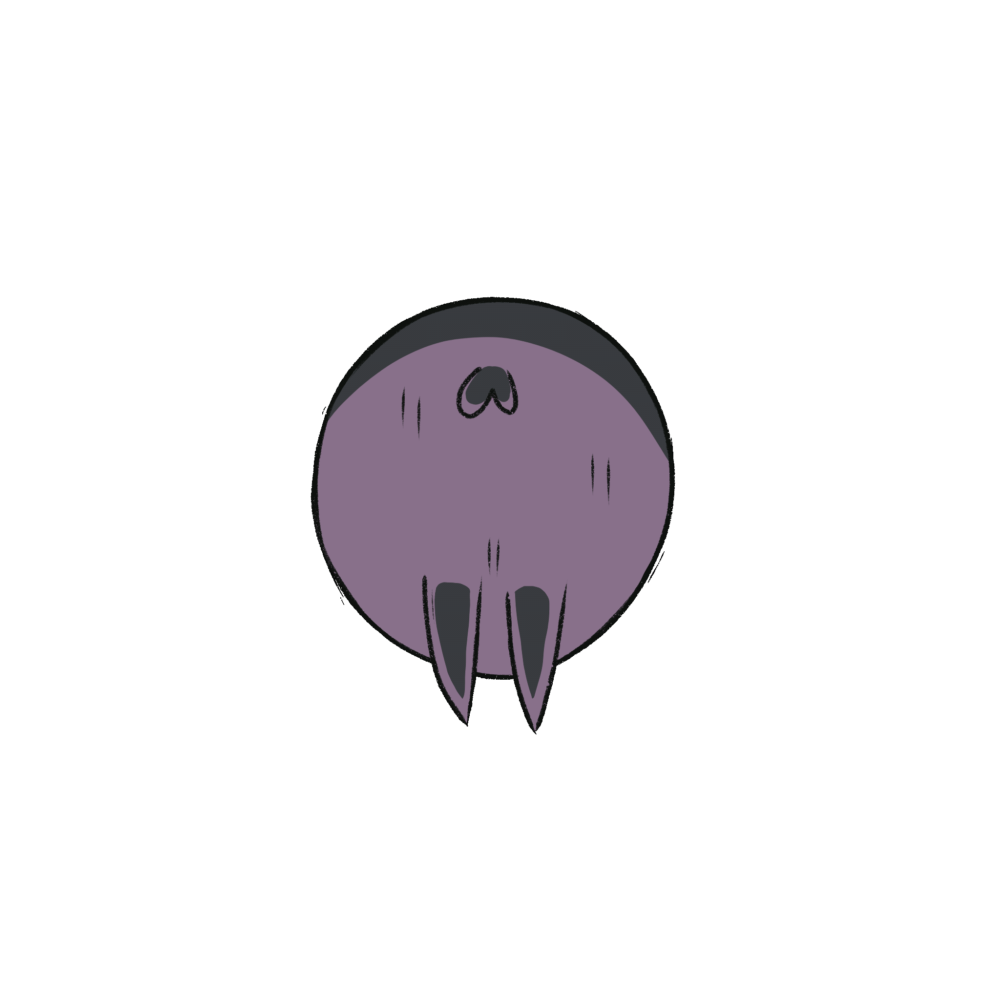 Big B back view rolling animation.