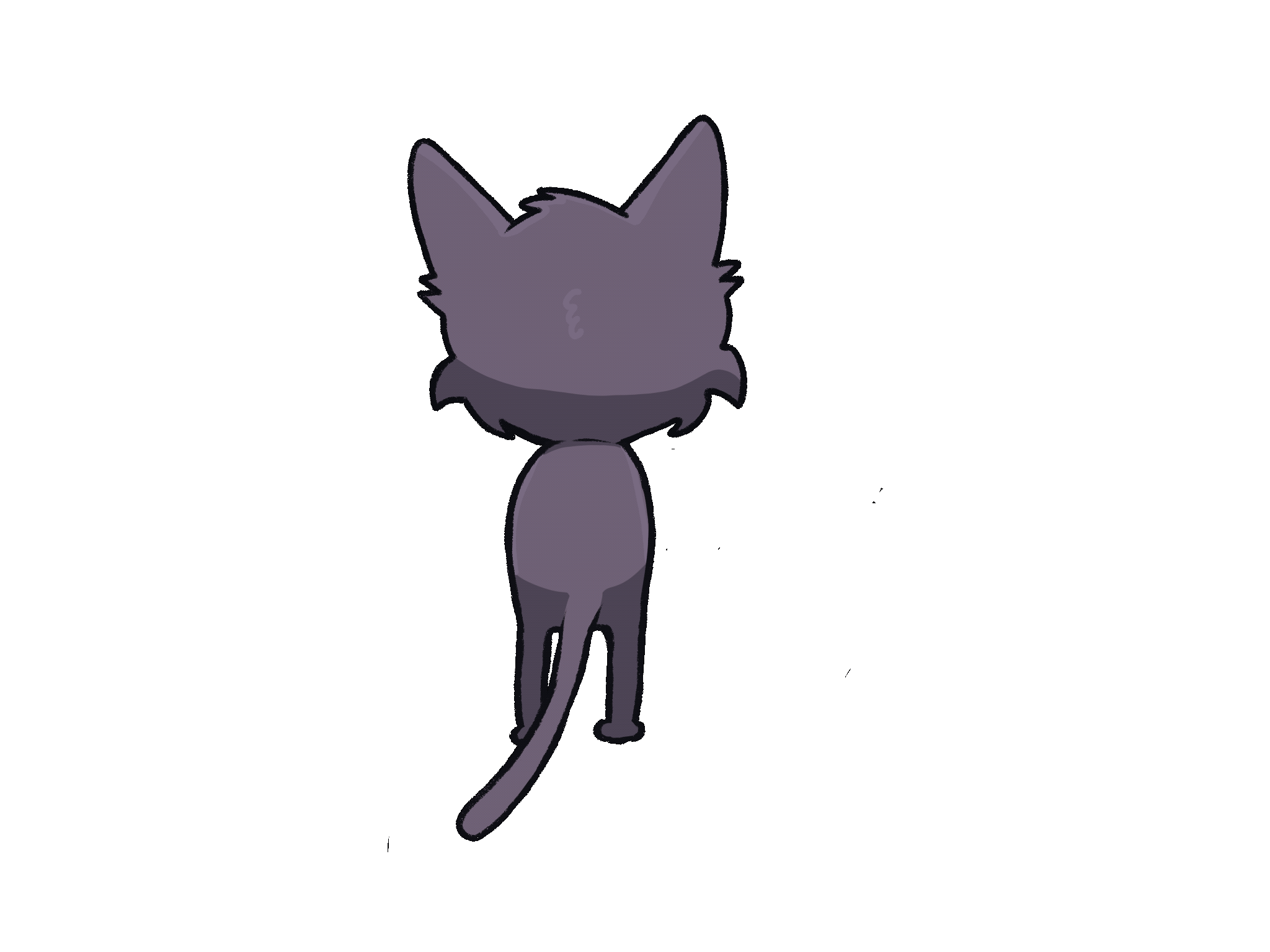 Skull Krusher back view walking animation.