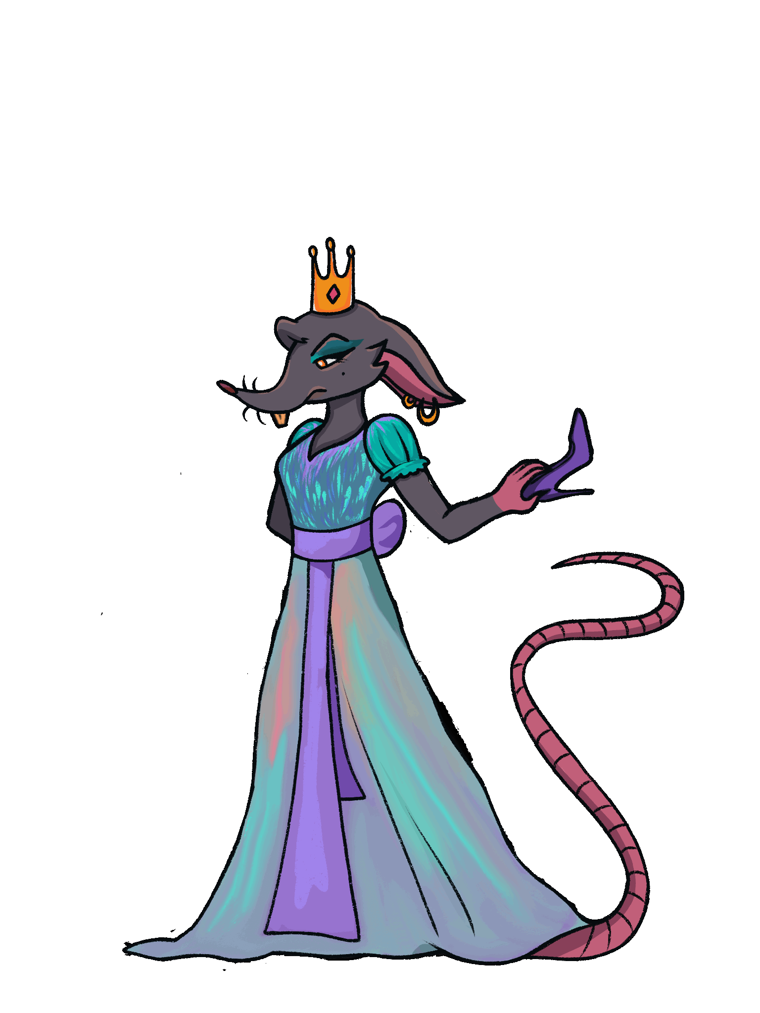 Brie basic attack animation.