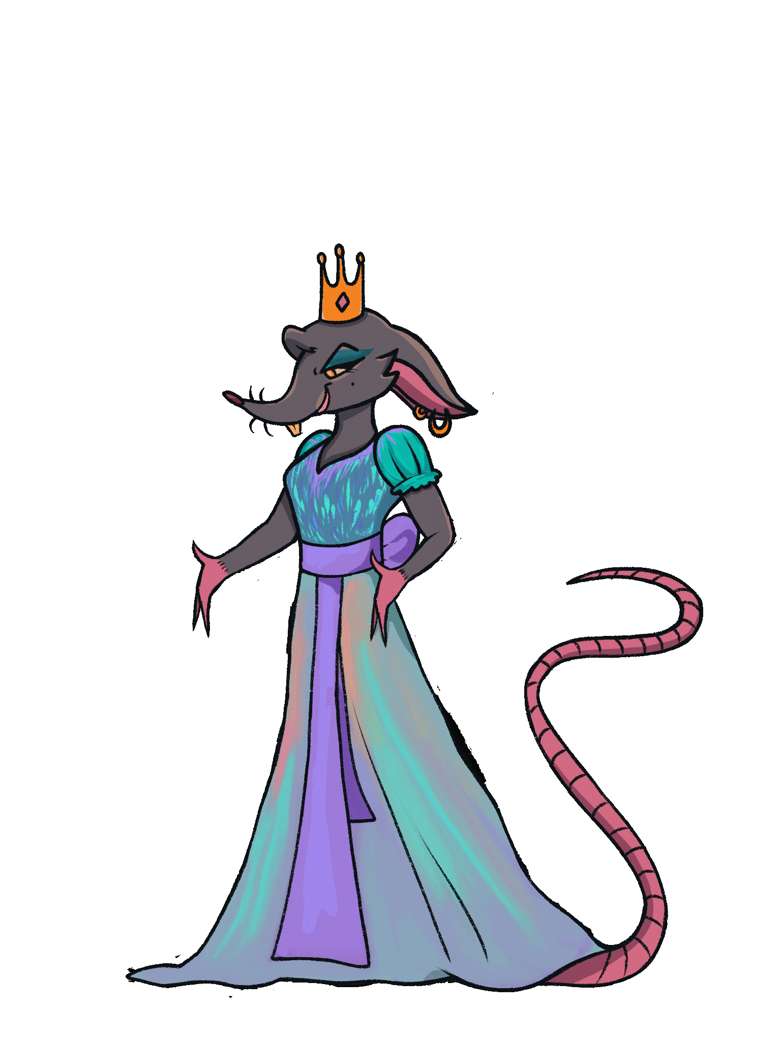 Brie special attack animation.