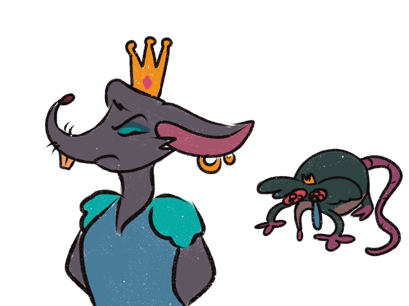 Brie walking away unimpressed.