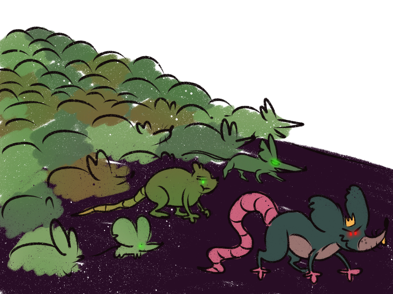 Cheddar and his rat army!