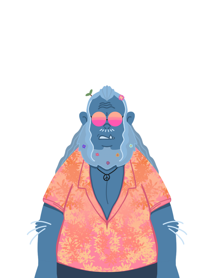 Marley angry expression.