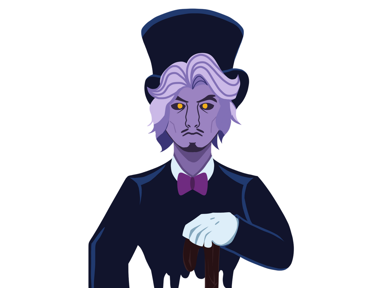 Vincent neutral expression.