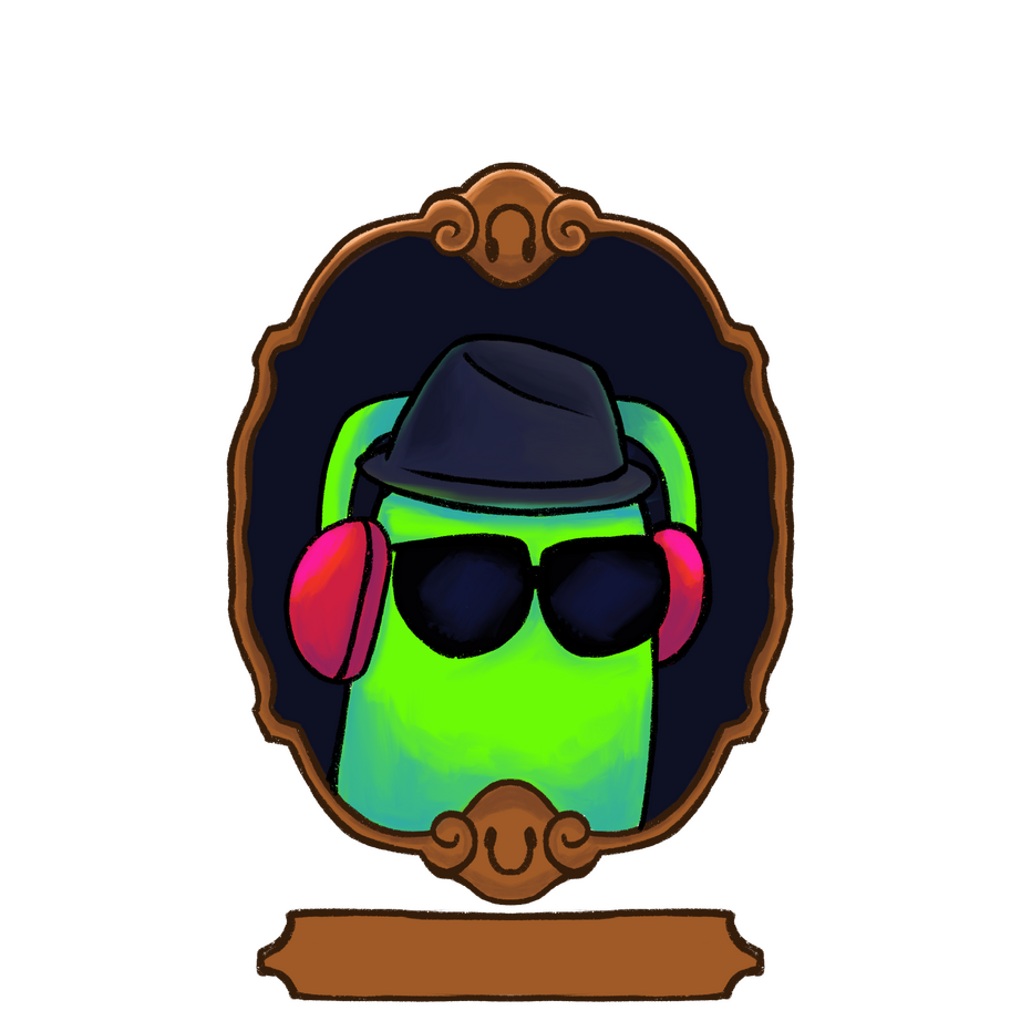 Ghostjr cameo portrait.