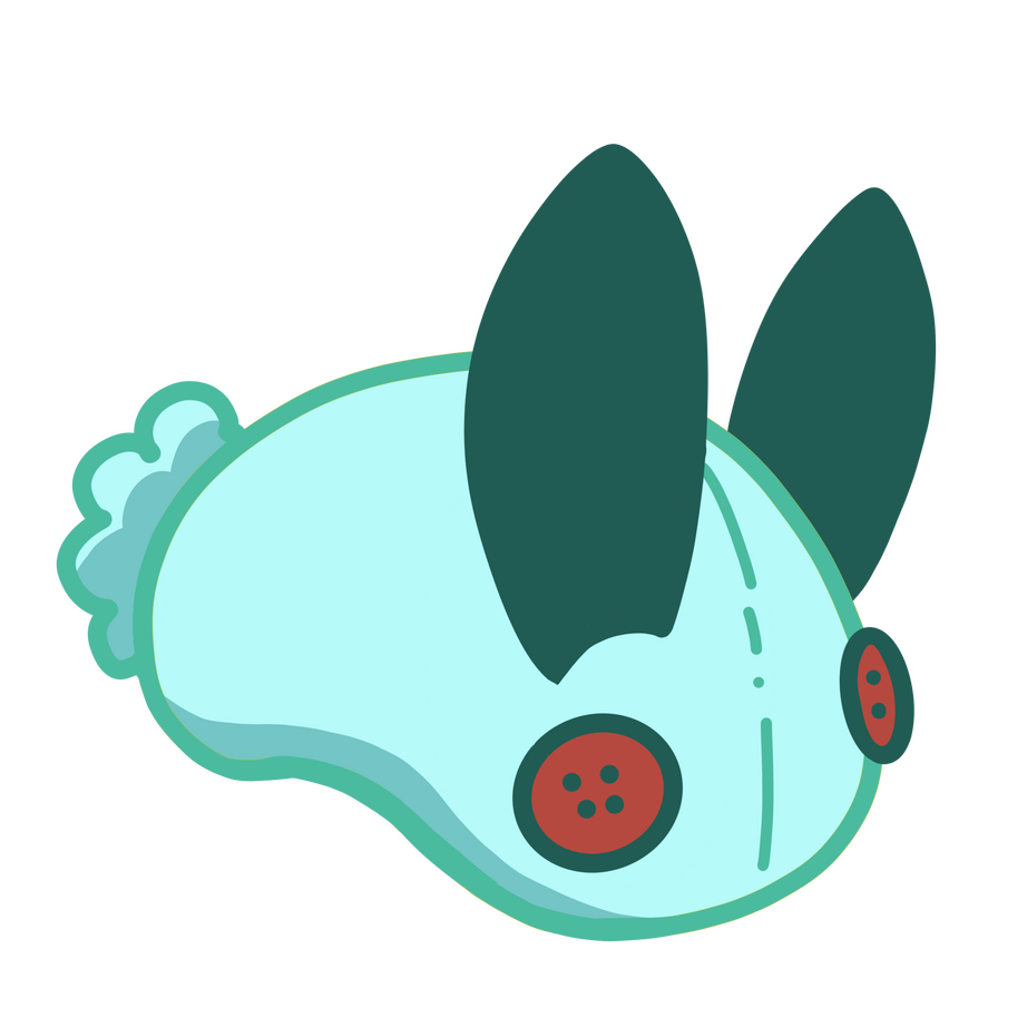 Sea Bunny desk plush.