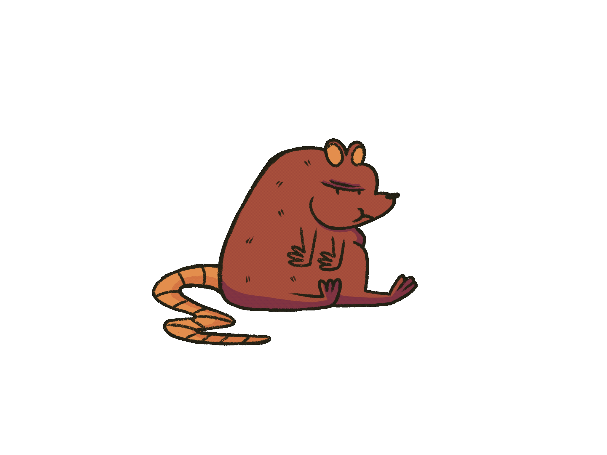 Chunky idle animation.